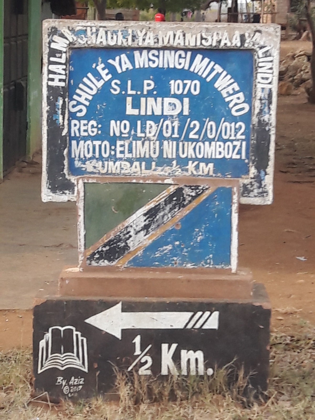 Direction to Mitwero