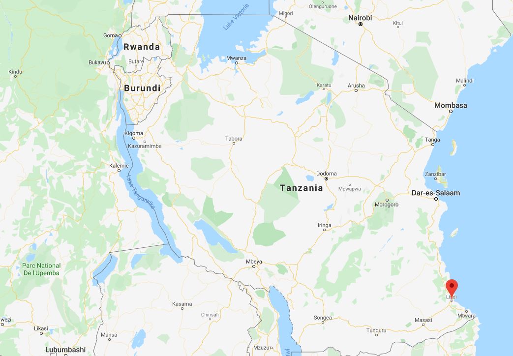 Lindy region in Tanzania