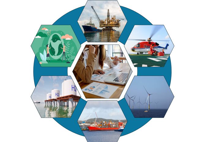 Keywords: offshore oil, gas, and wind energy production; renewables; offshore energy logistics; design of energy supply chains; energy transition; socioeconomical appraisal of energy supply chains; hydrogen; carbon capture and decarbonization; optimization, simulation, digitalization, cost-benefit analysis, games.
