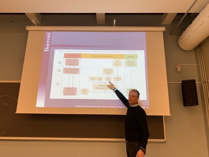Bilde av Arnstein Aassve. Foto: Jens Petter Straumsheim