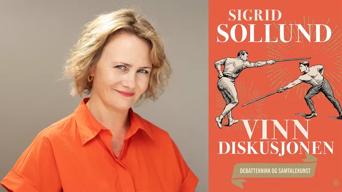 Sigrid Sollund og boken Vinn diskusjonen