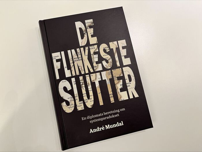 Foto av forsiden av boka "De flinkeste slutter"