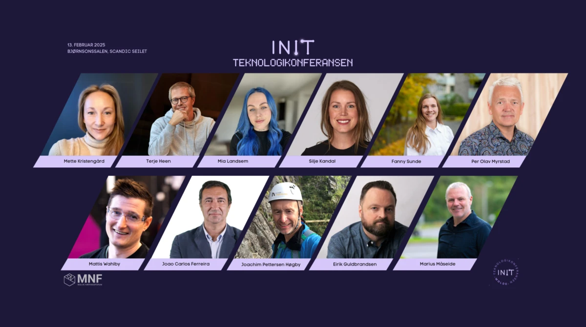 Gruppebilde av teamet
