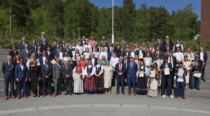Fra gradsseremonien 2023