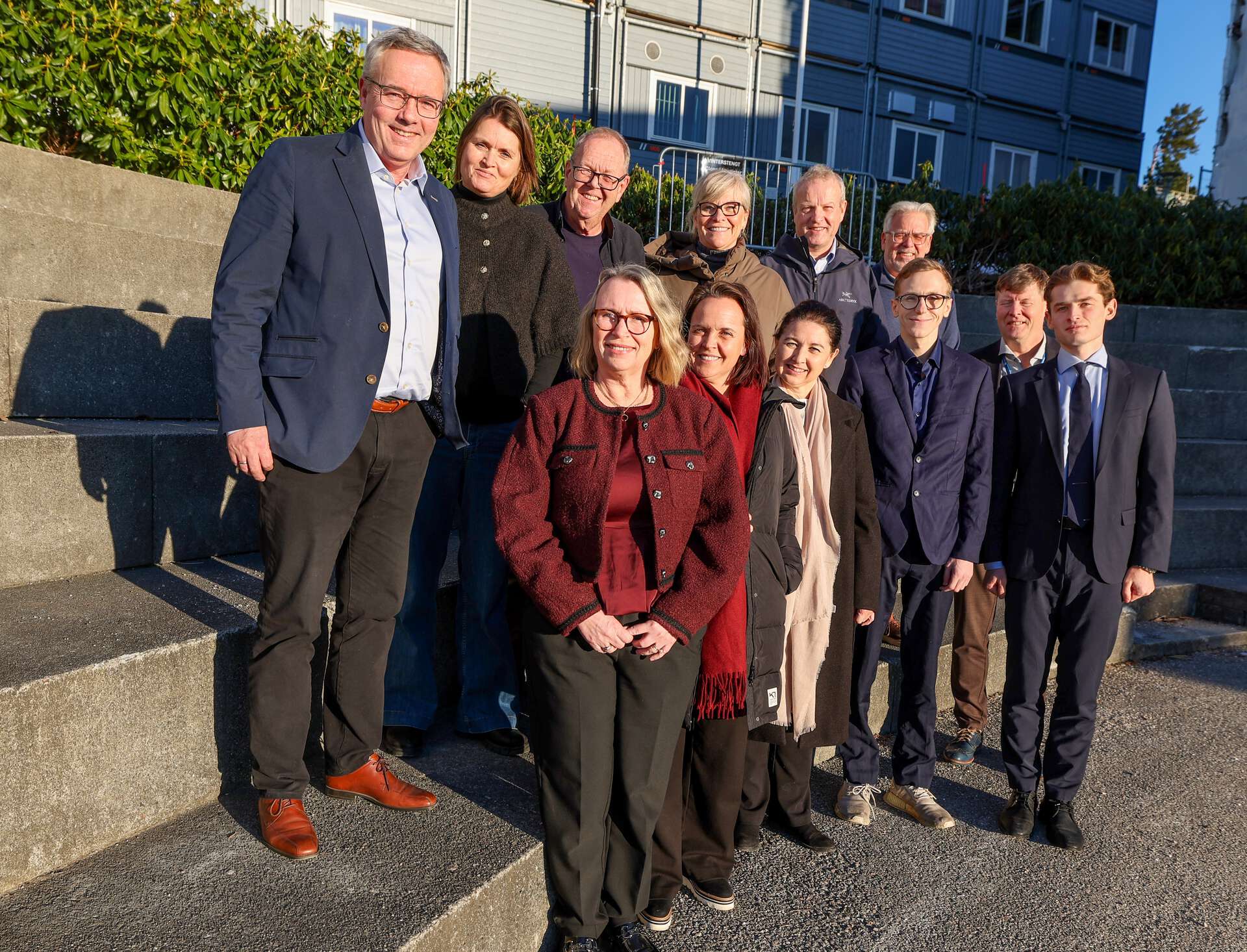 Gruppebilde av høgskolestyret - Høgskolen i Molde 2023 - 2027 