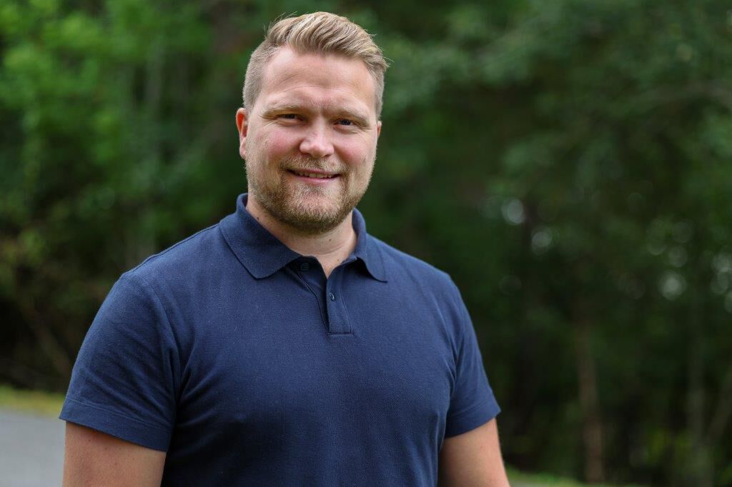 Portrett av mann