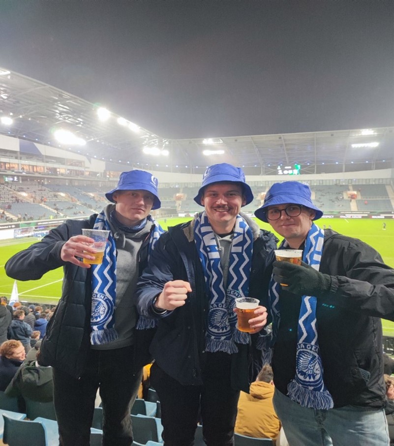 Gent kamp, Ghelamco Arena. (Foto: Fredrik Solemdal Sæther 2023).