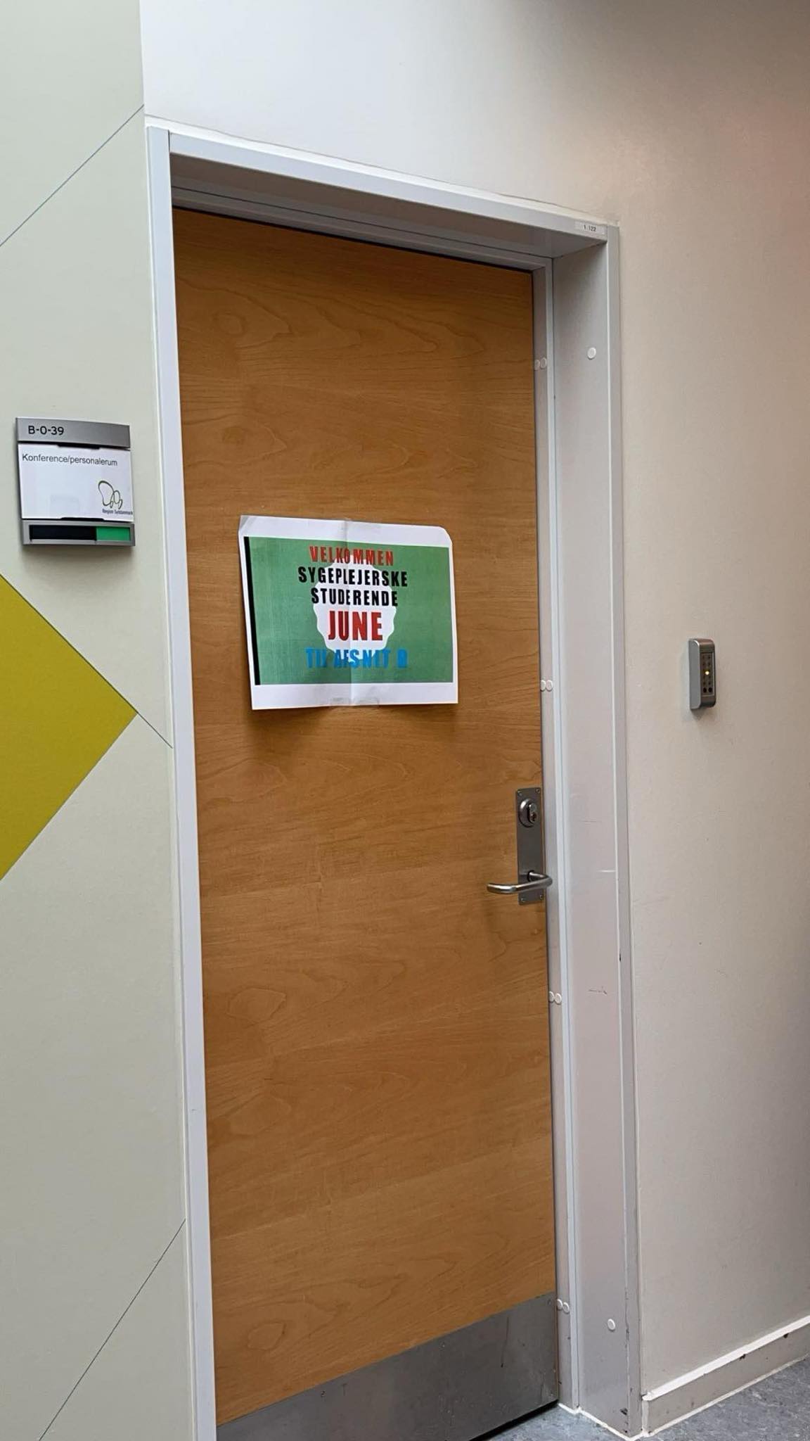Velkommen! (Foto: June Fjellvik 2024).