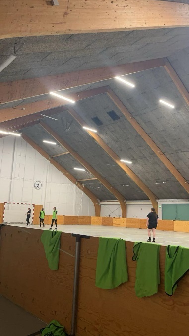 Fra fotballtreninger med IF 92. (Foto: June Fjellvik 2024).
